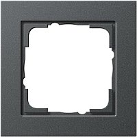 Рамка универсальная Gira E2 1-м. антрацит